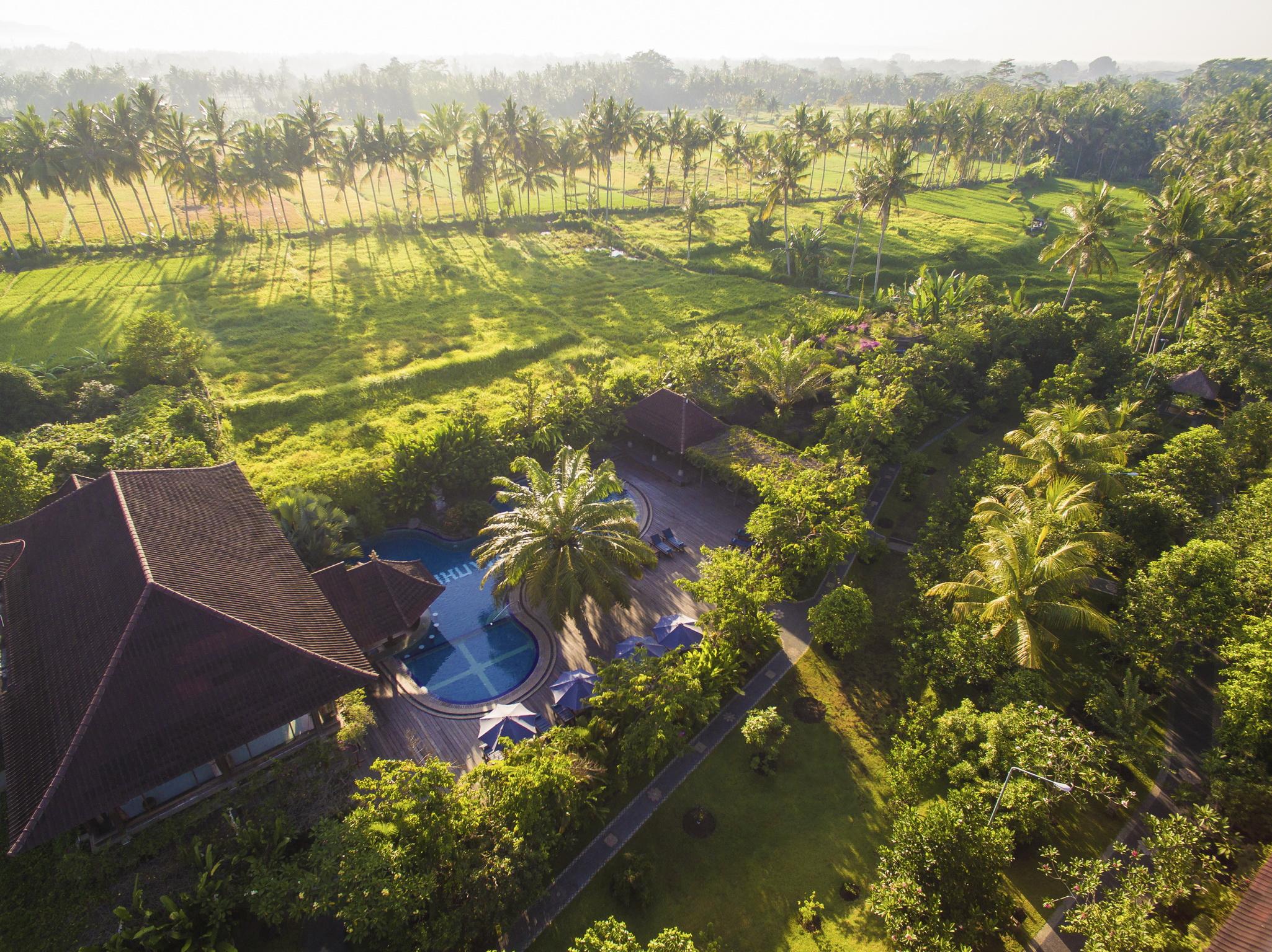 Bhuwana Ubud Hotel And Farming Exterior foto