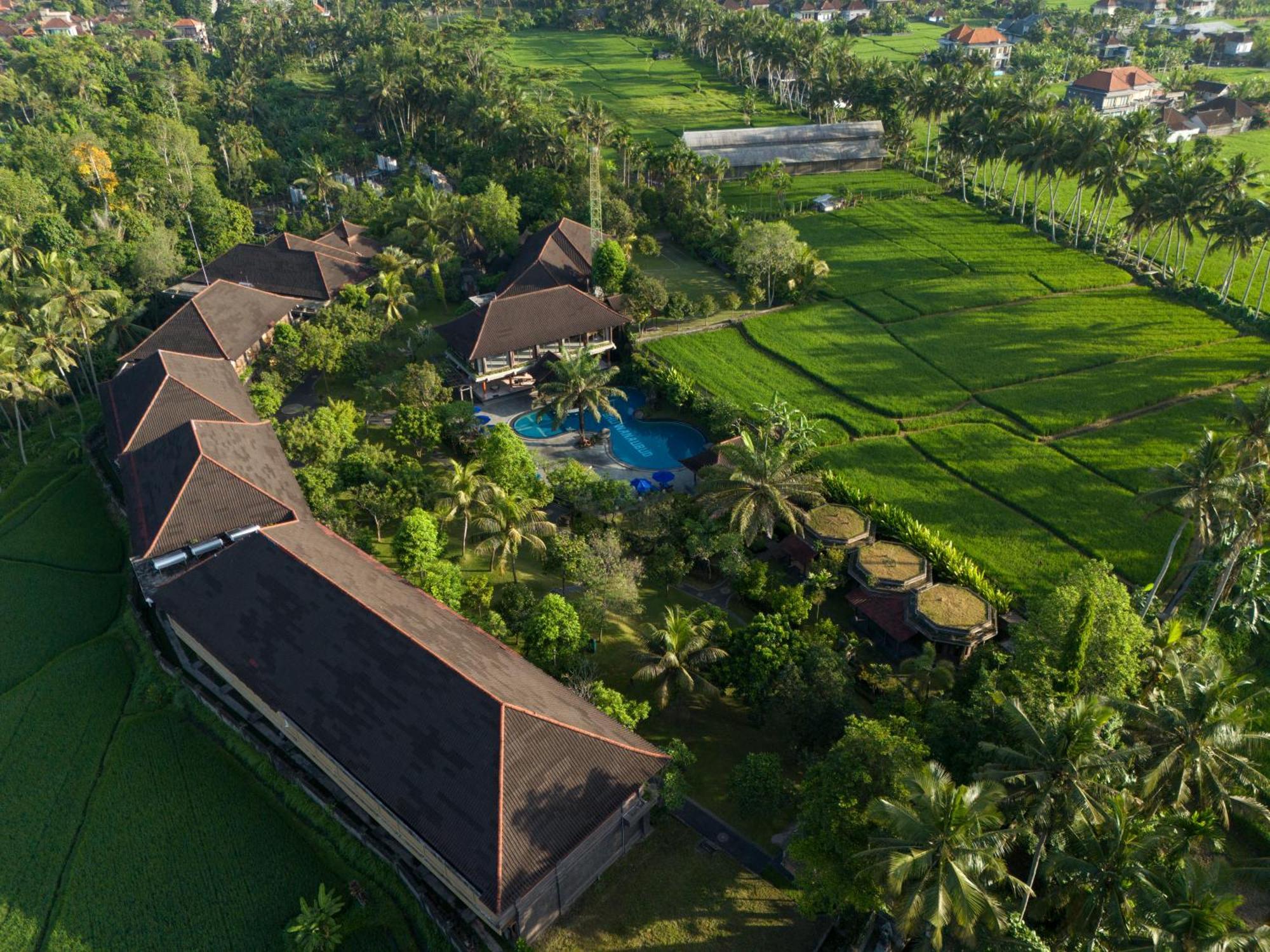 Bhuwana Ubud Hotel And Farming Exterior foto